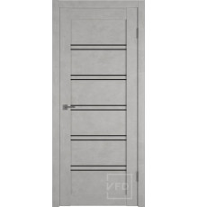Дверь межкомнатная ATUM PRO 28 Antic Loft  Black Gloss