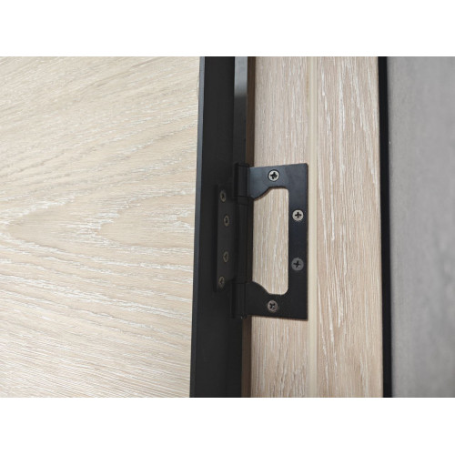 Дверь межкомнатная URBAN 2 Sand Vellum Black Mould ПГ