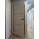 Дверь межкомнатная URBAN 2 Sand Vellum Black Mould ПГ