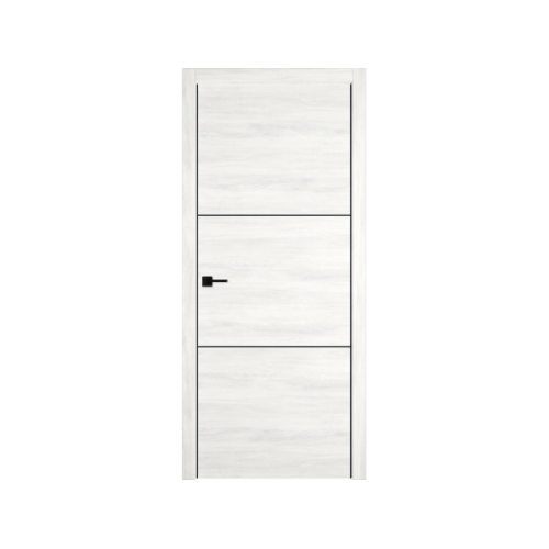 Дверь межкомнатная URBAN 2 Nord Vellum Black Mould ПГ