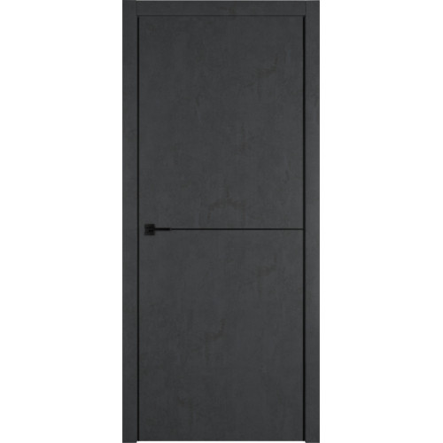 Дверь межкомнатная URBAN 1 JET LOFT Black Mould ПГ