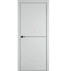 Дверь межкомнатная URBAN EMALEX 1 Steel Black Mould ПГ