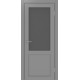 Межкомнатная дверь Турин   502U.21 стекло матовое, бронза, графит