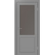 Межкомнатная дверь Турин   502U.21 стекло матовое, бронза, графит