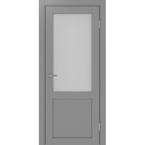 Межкомнатная дверь Турин   502U.21 стекло матовое, бронза, графит
