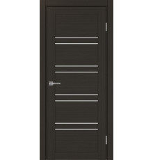 Межкомнатная дверь Турин  560 зеркало, стекло белое, черное