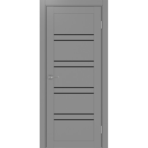 Межкомнатная дверь Турин  560 зеркало, стекло белое, черное