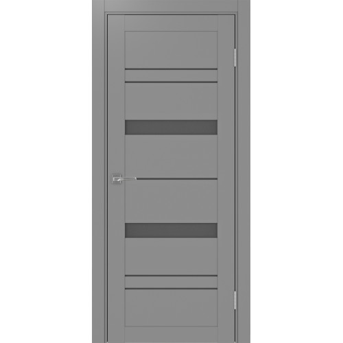 Межкомнатная дверь Турин 562 стекло матовое, бронза, графит